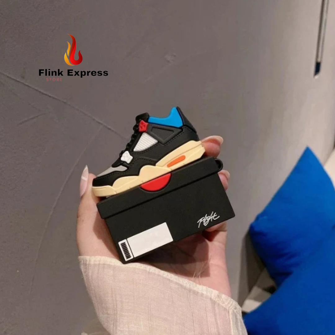 Sneaker-shaped box for headphones