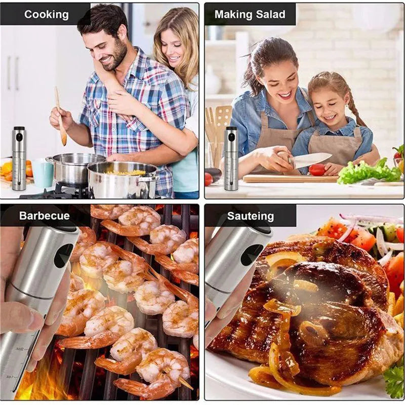 BBQ Olive Oil Spray Bottle,