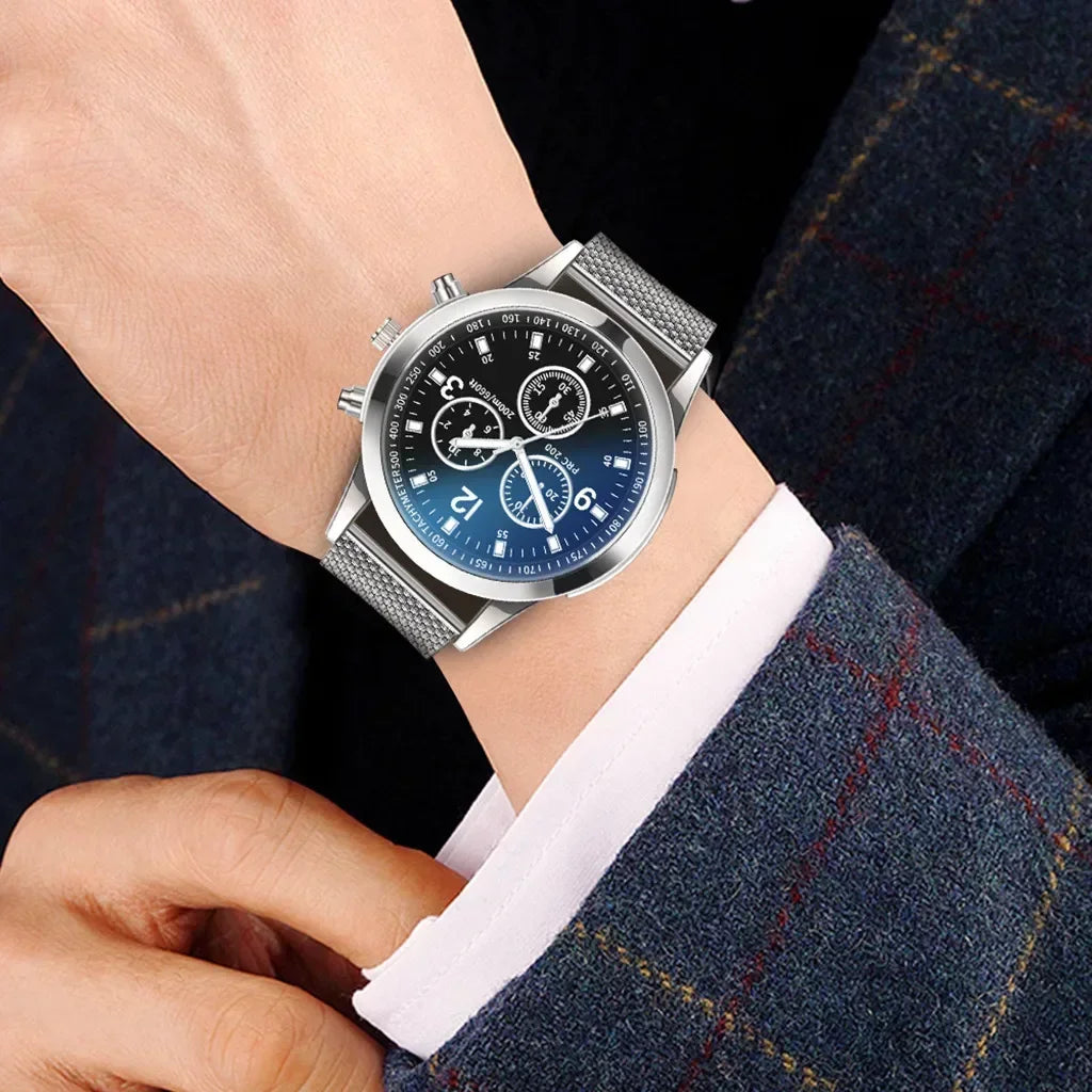 2025 Luxury Stainless Steel Quartzwatch