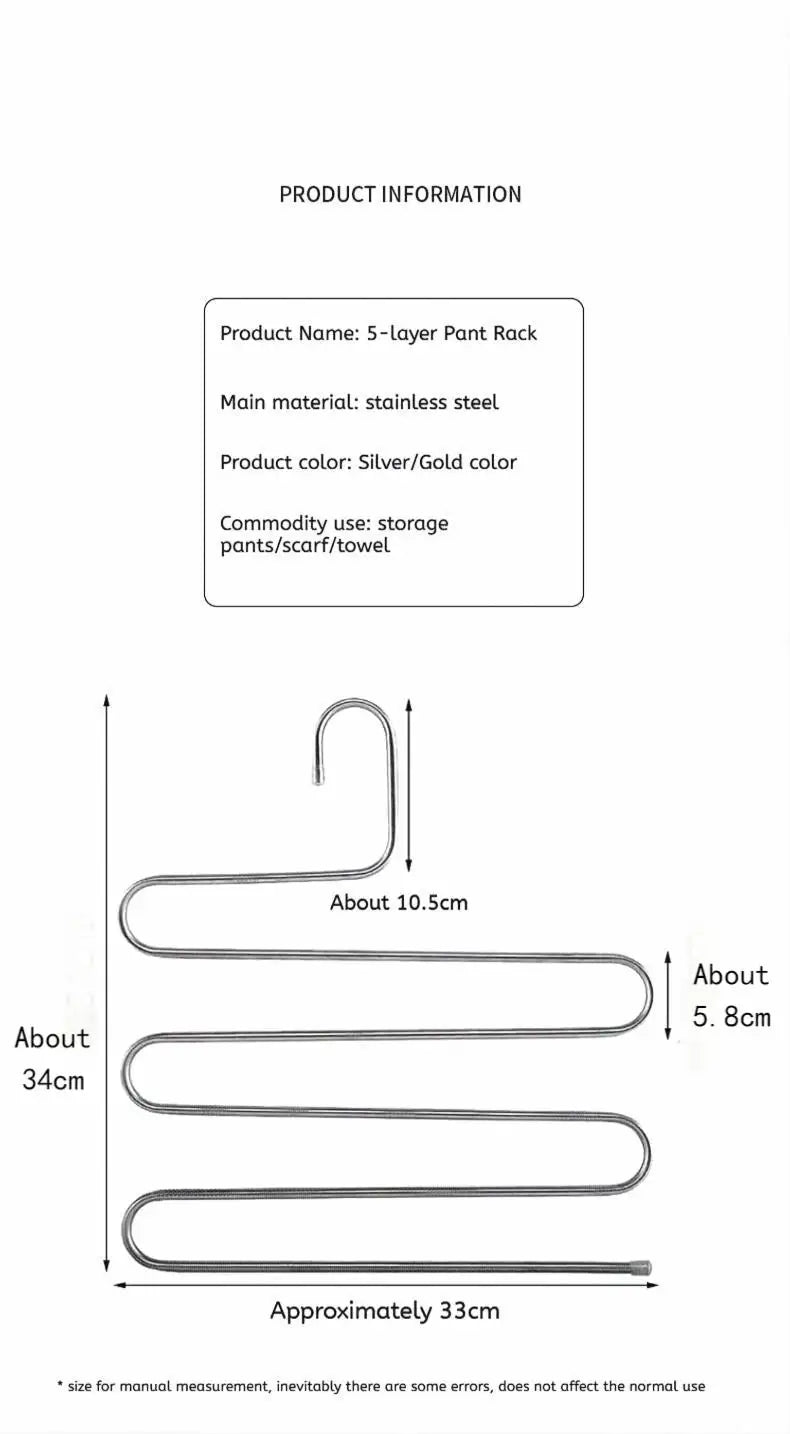5-layer multifunctional hangers