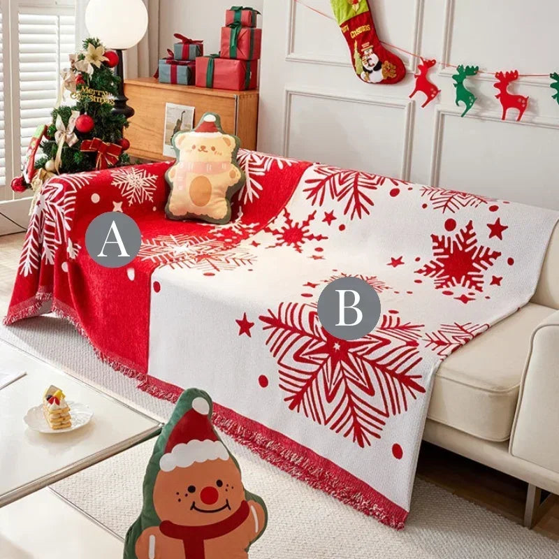 Christmas style covers for sofas
