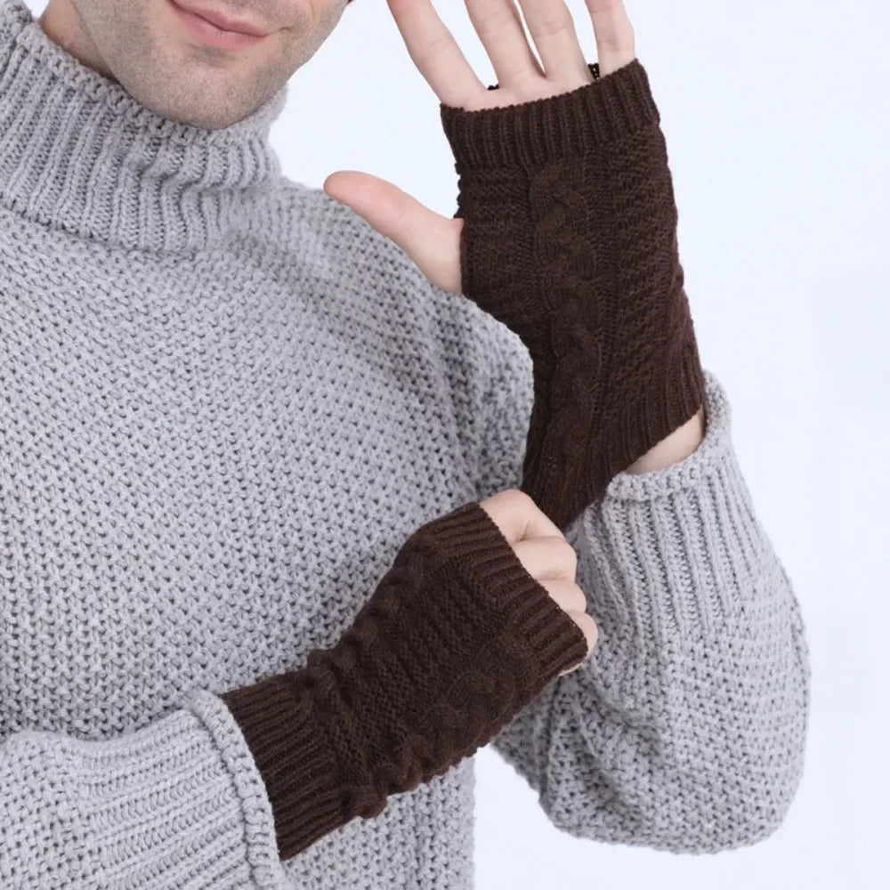 Winter Thermal Fingerless Gloves