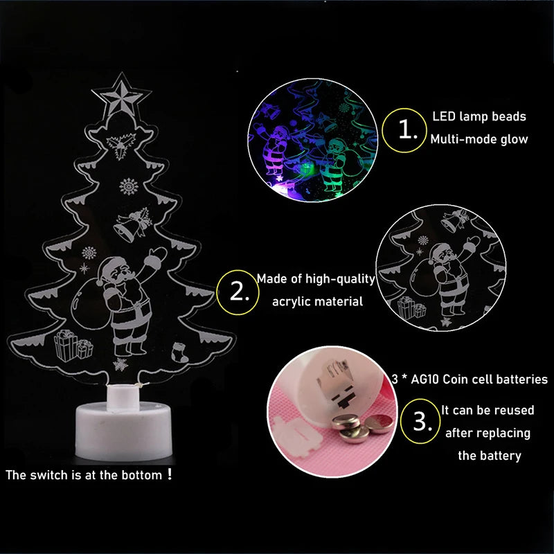 mini LED colorful night lights