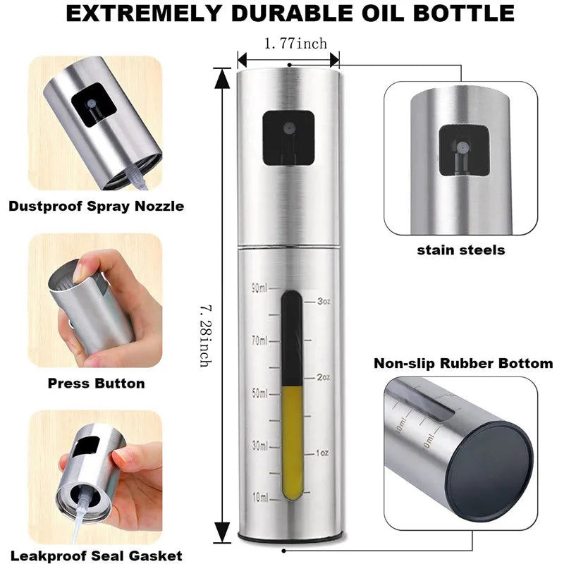 BBQ Olive Oil Spray Bottle,