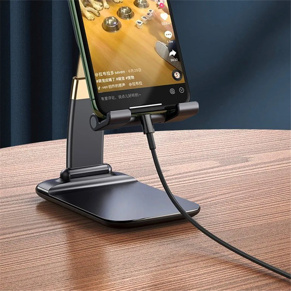 Foldable ABS Desktop Mobile Phone Holder