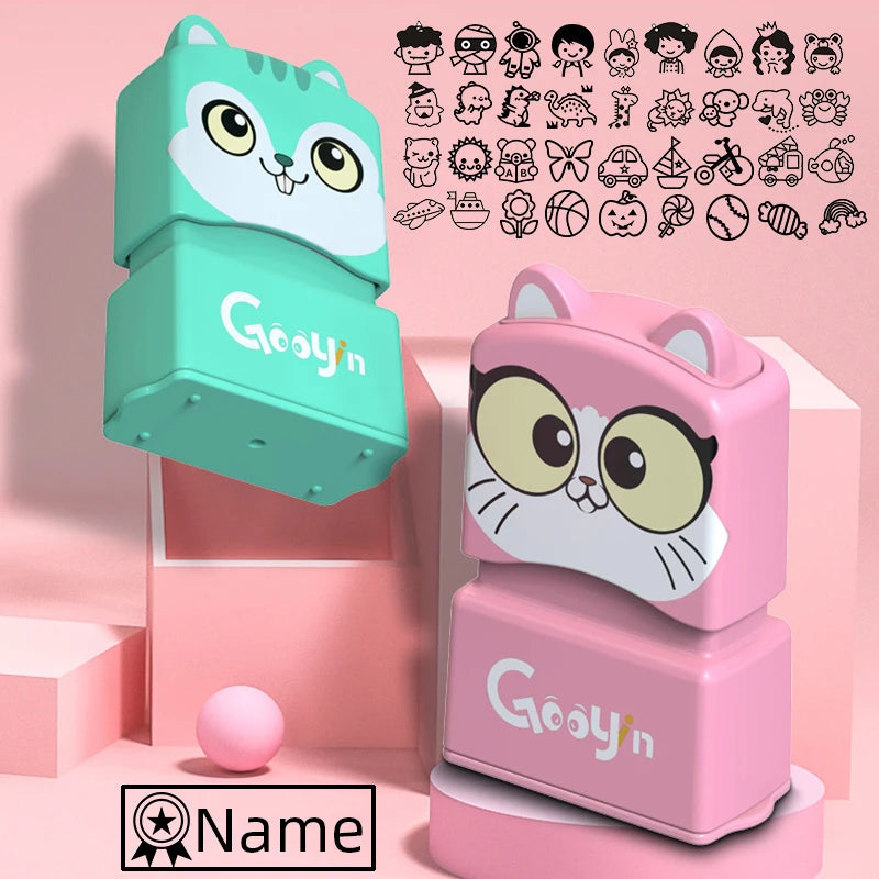 Personalized children's name stamp
