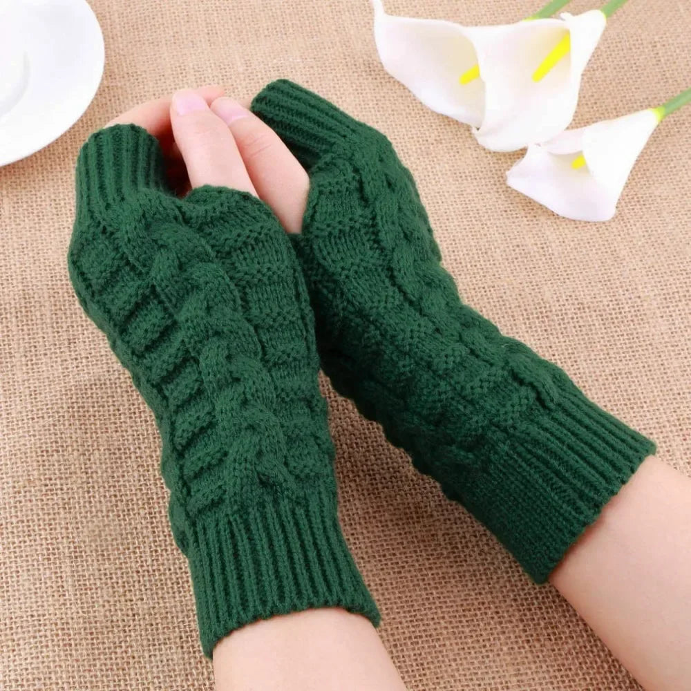 Winter Thermal Fingerless Gloves