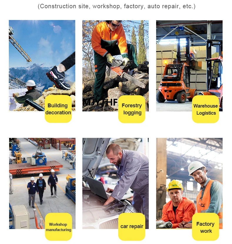 Waterproof Safety Boots with Steel Toe