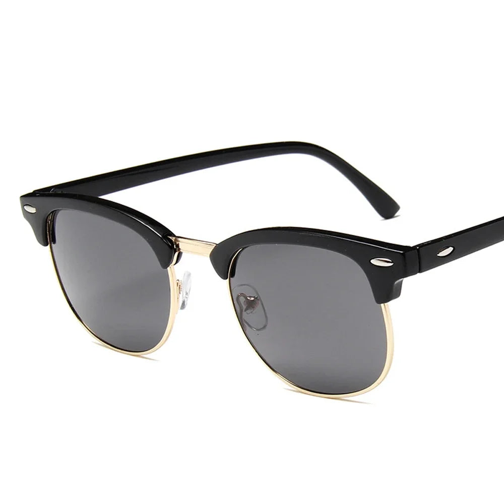 Semi Rimless Sunglasses