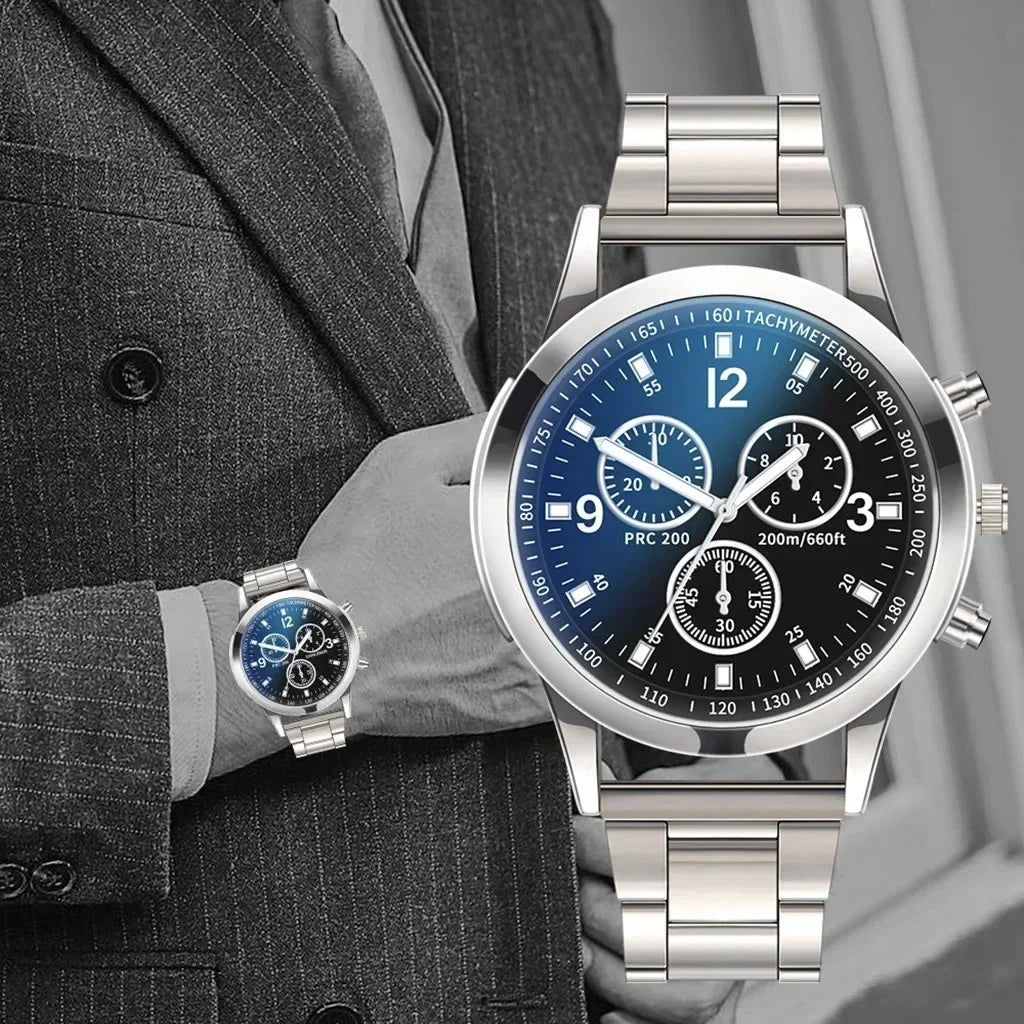 2025 Luxury Stainless Steel Quartzwatch