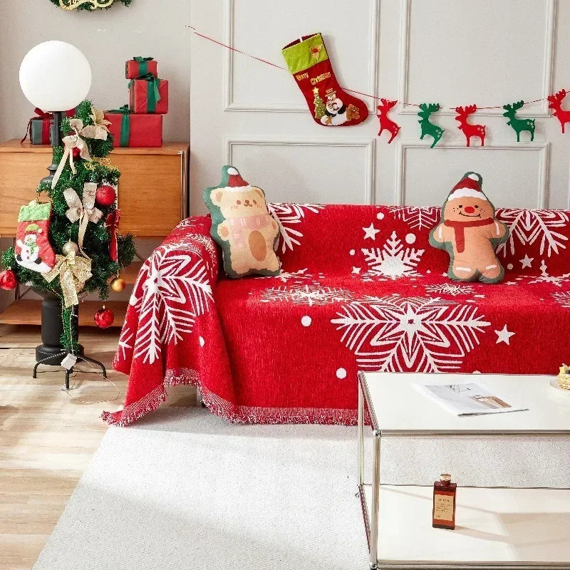 Christmas style covers for sofas