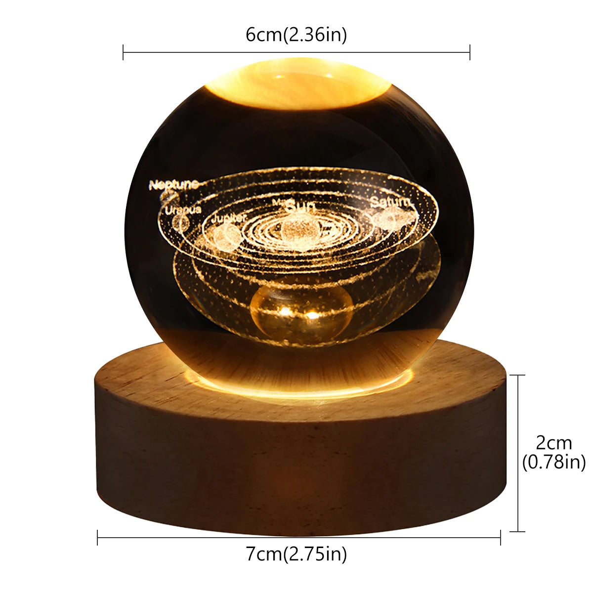 USB led night lamp