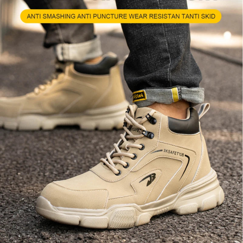 Indestructible Steel Toe Safety Shoes
