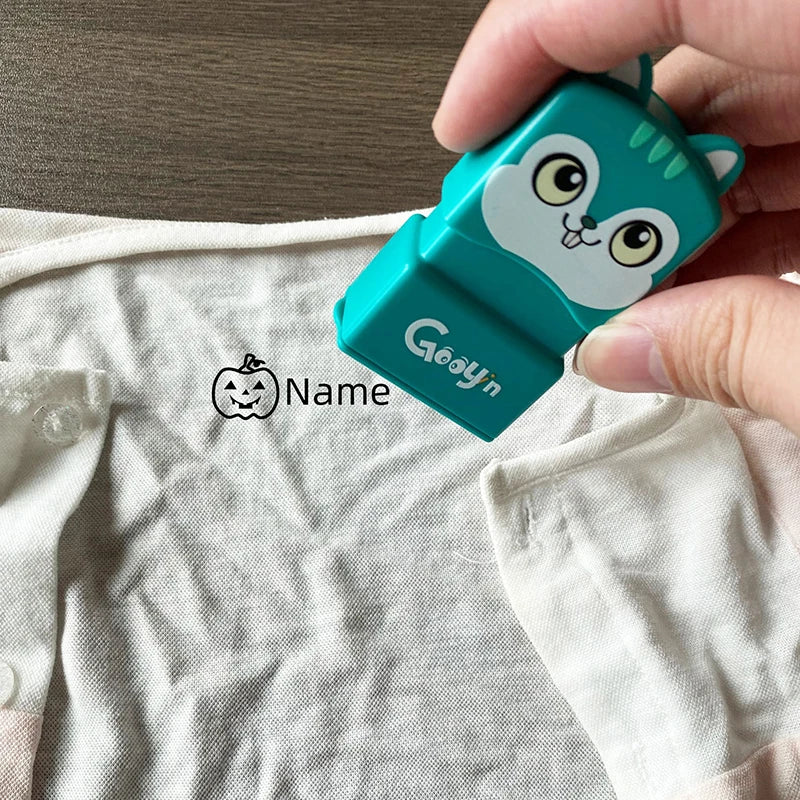 Personalized children's name stamp