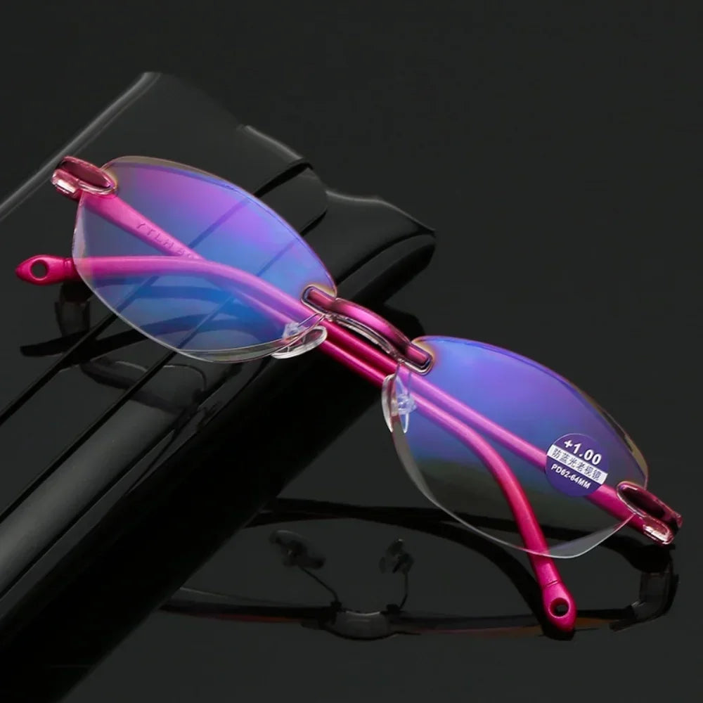 Multifocal glasses 2 in 1 cpm protection against blue light