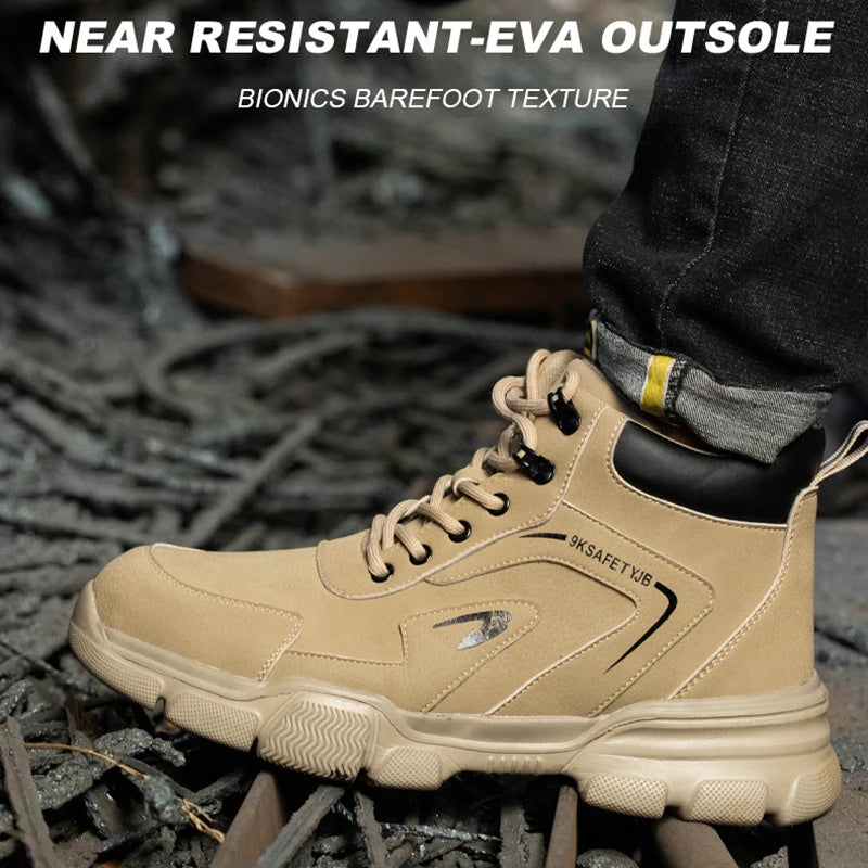 Indestructible Steel Toe Safety Shoes