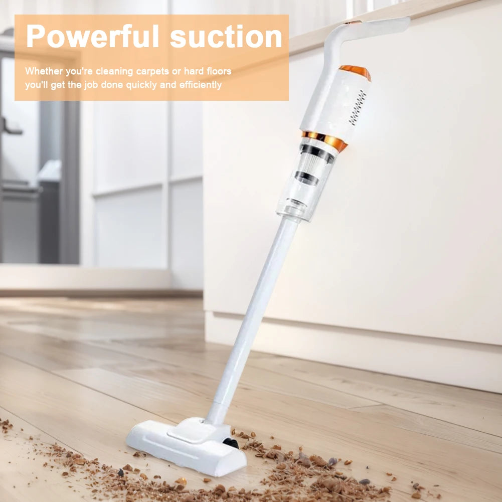 Strong Suction Mopping Machine 2000mAh Handheld Water Sweeper USB Rechargeable Large Suction Vacuum Cleaner for Home and Car Use