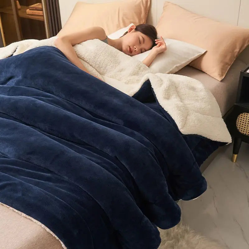 Double Layer Fleece Blanket