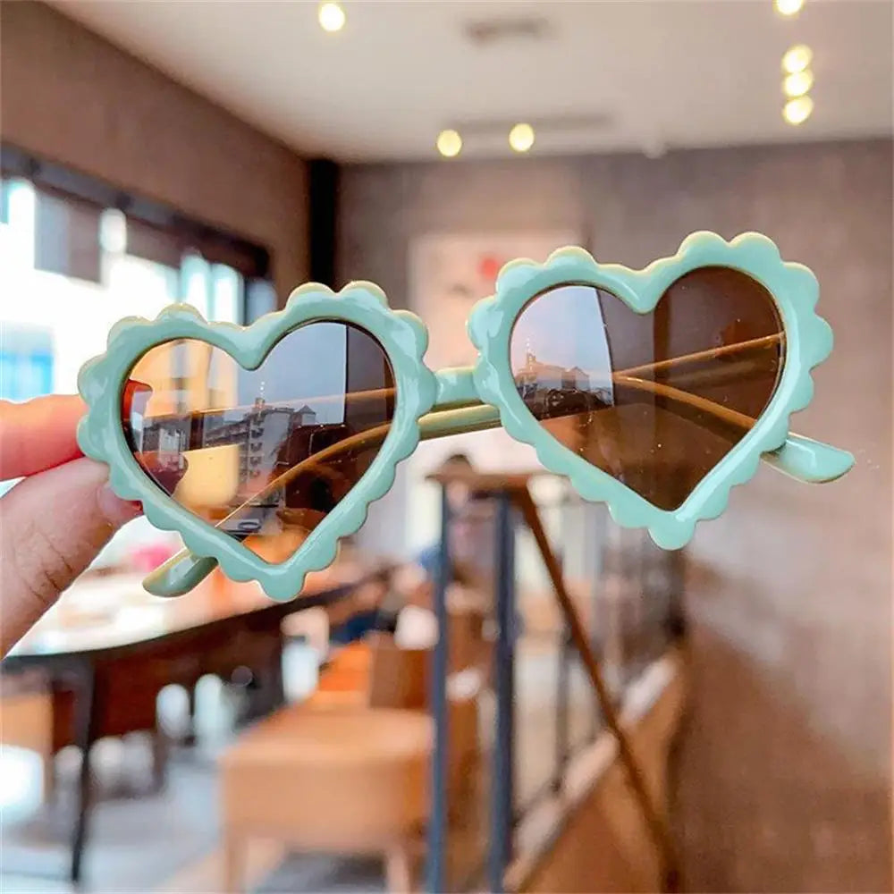 Retro Children's Sunglasses Solid Color Ultraviolet Proof