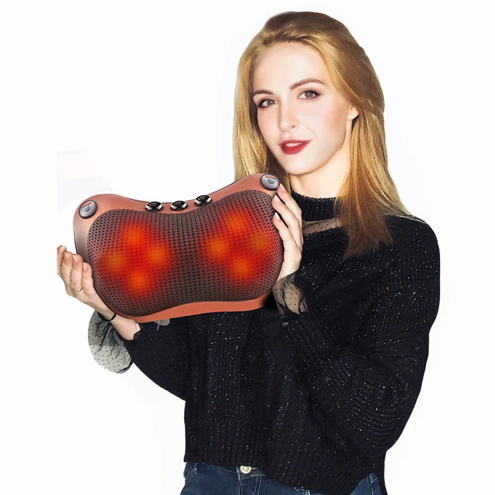 Heated Shiatsu Massage Pillow