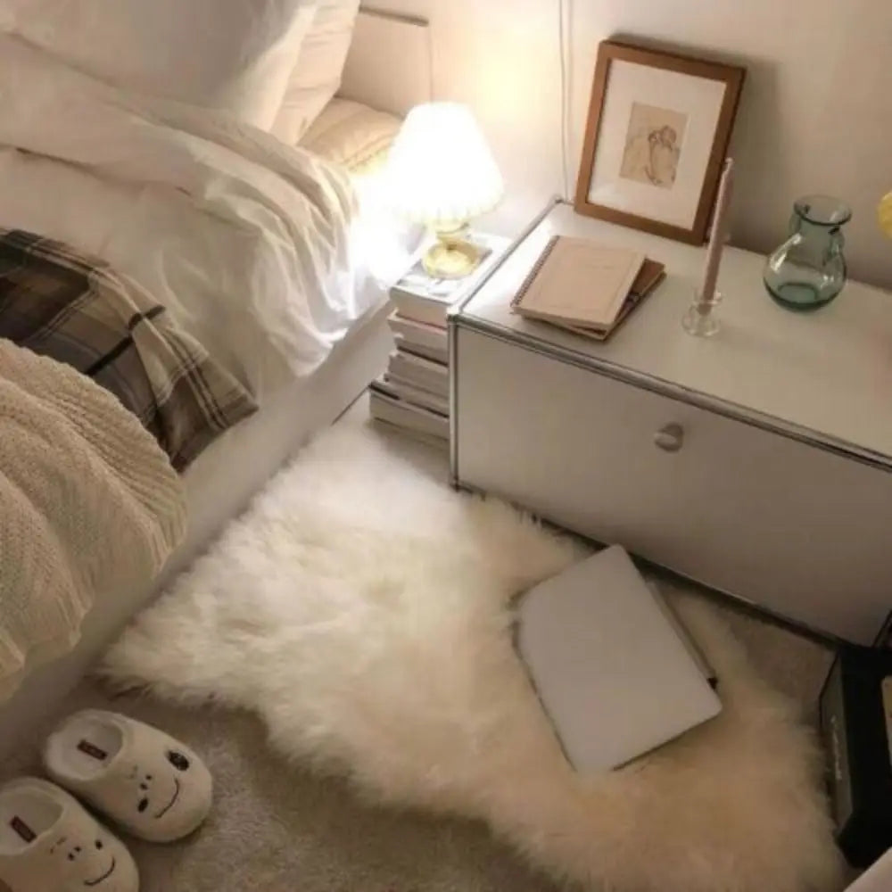 Fluffy and Washable Fur Rug