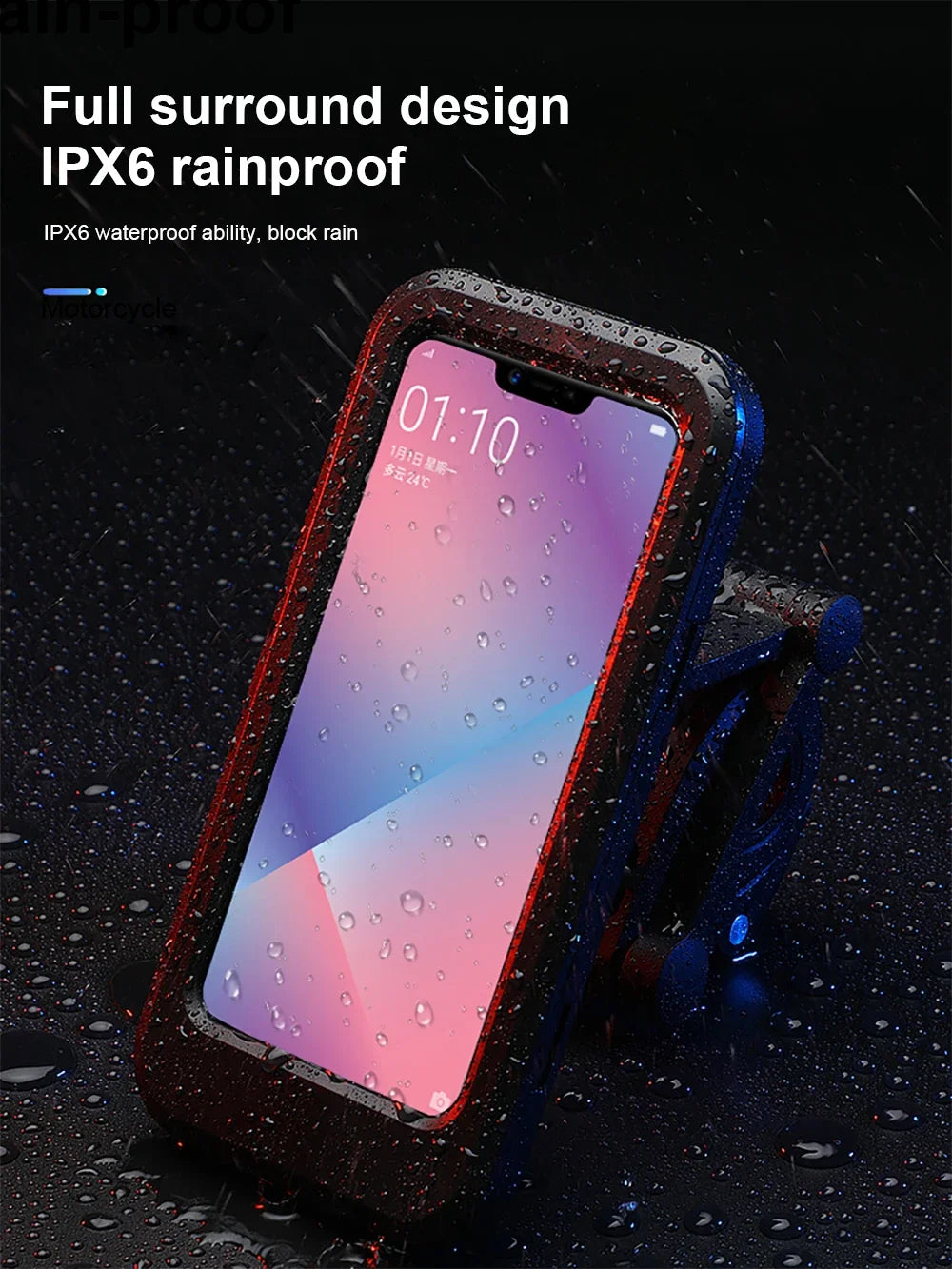 Universal Motorcycle Cell Phone Holder