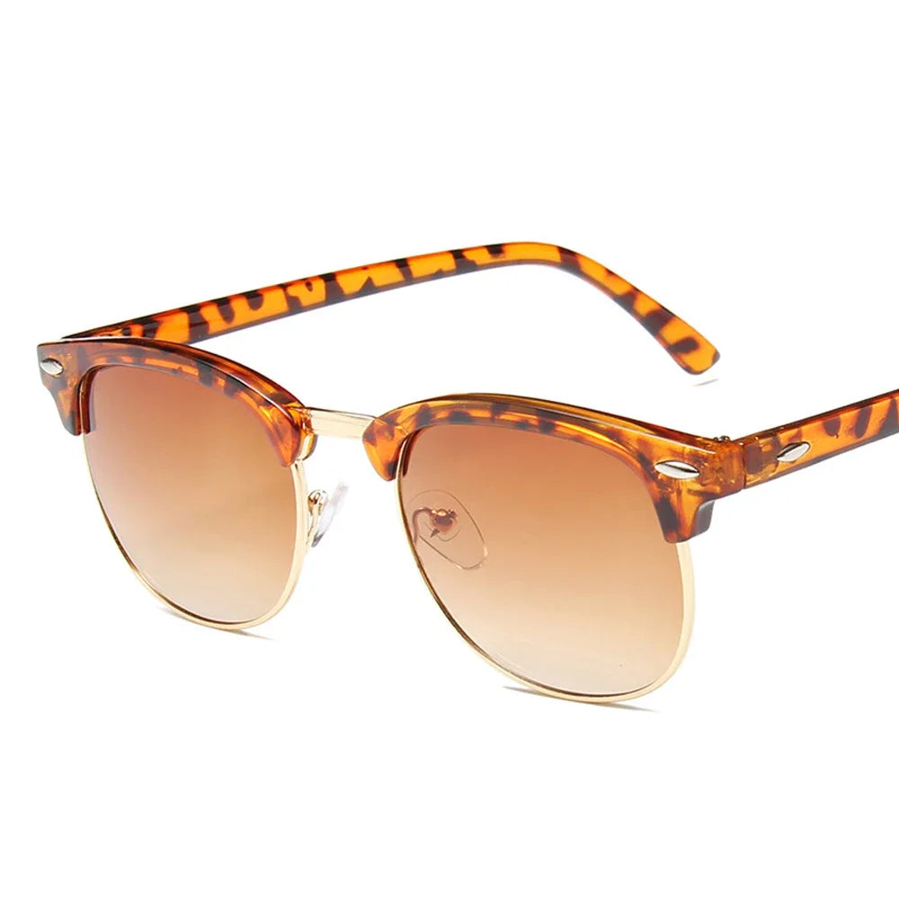 Semi Rimless Sunglasses