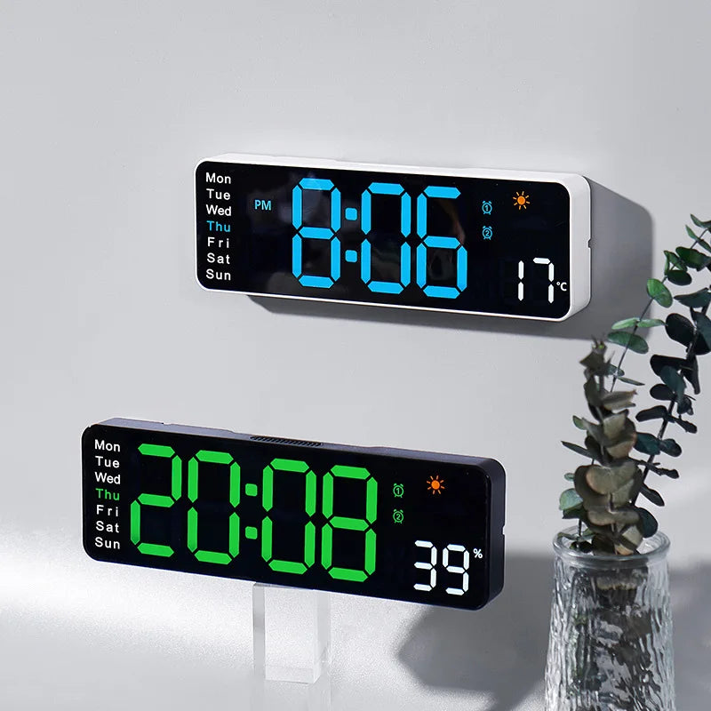 Large Screen Digital Wall Clock