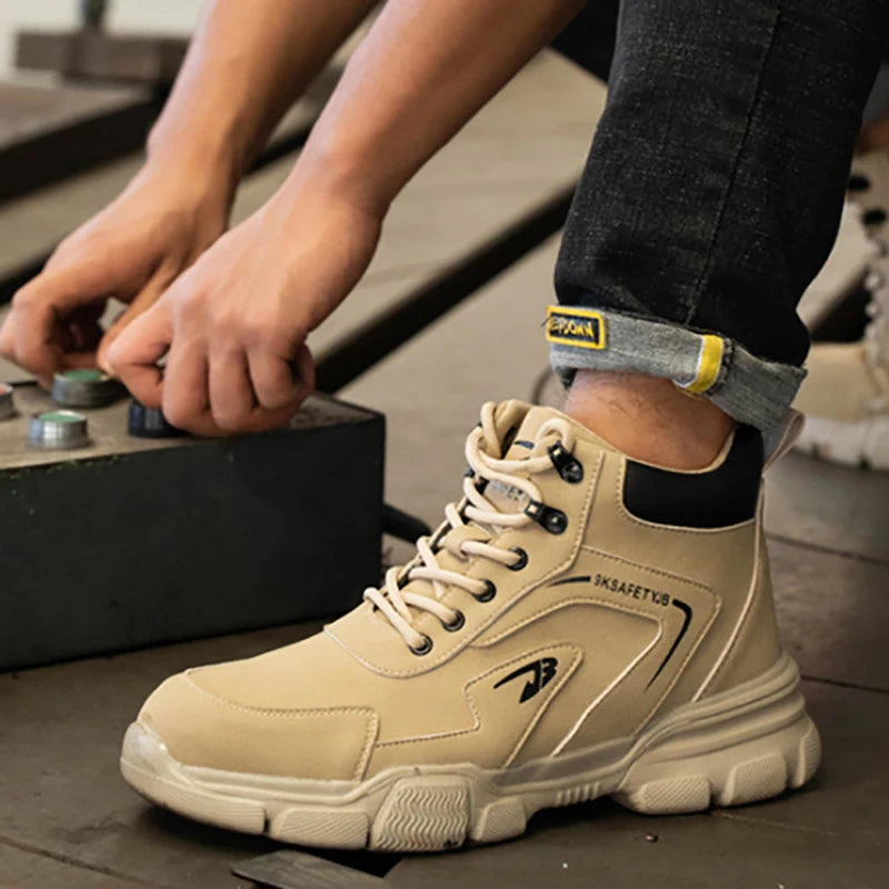 Indestructible Steel Toe Safety Shoes