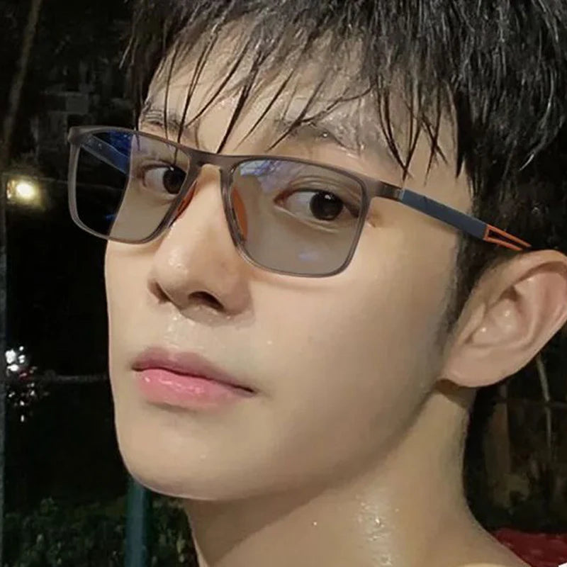 photochromic glasses
New trend TR90 anti-blue light sports glasses
