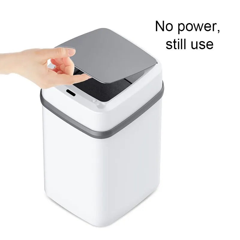 13L Smart Trash Bin for Kitchen and Bathroom