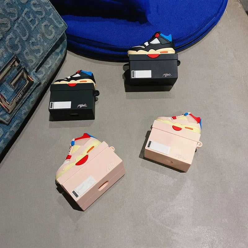 Sneaker-shaped box for headphones
