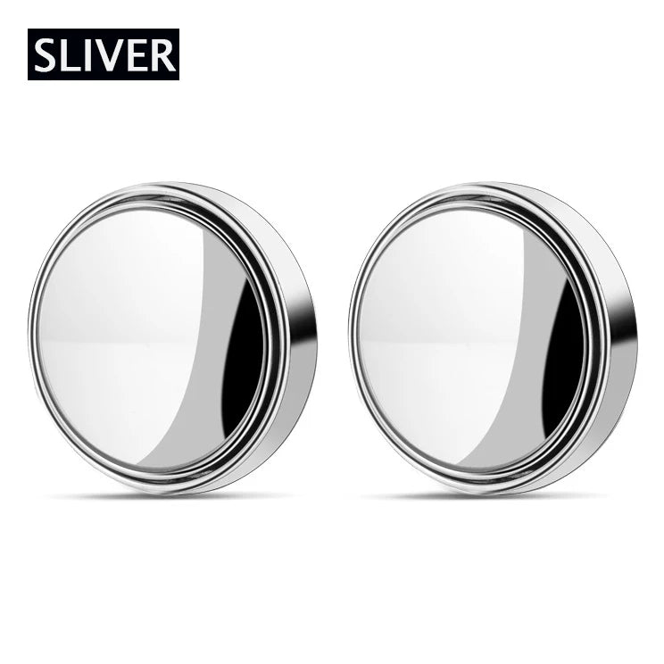 Auxiliary convex rearview mirror for car