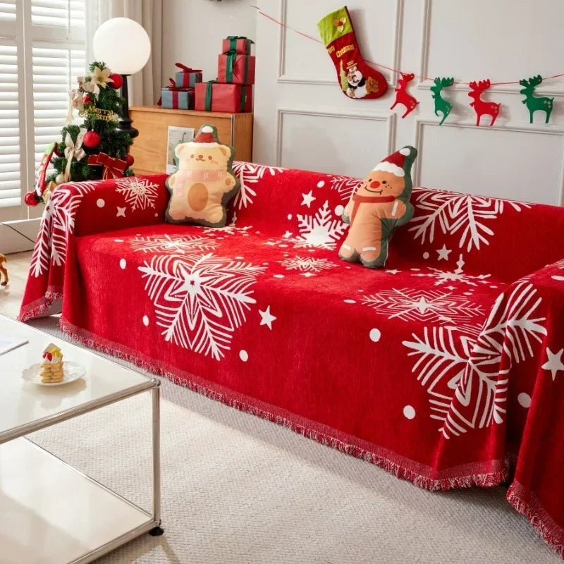 Christmas style covers for sofas