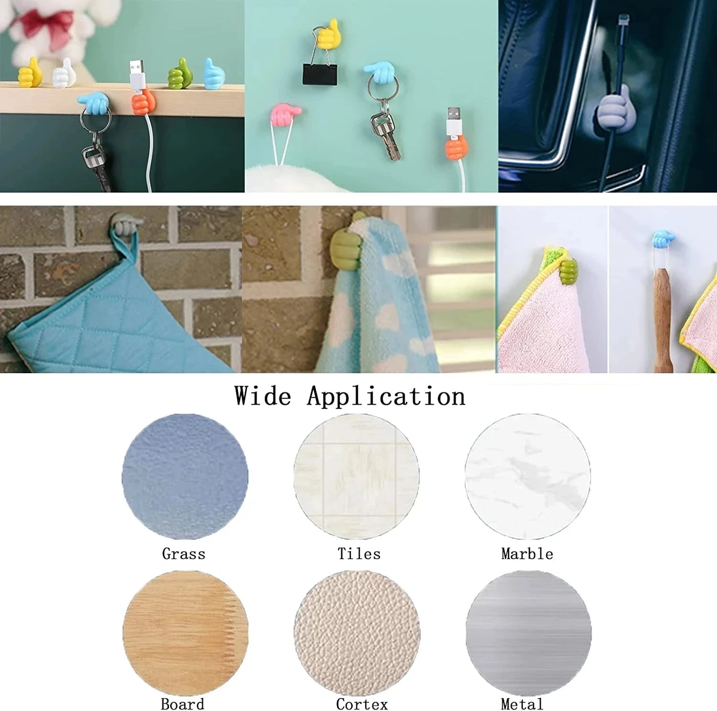 Mini organizer hook