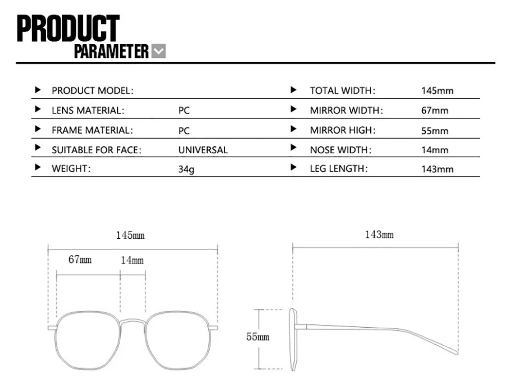 Sunglasses for Drivers, Night Vision Goggles, Anti-Glare Sunglasses for Car Driving