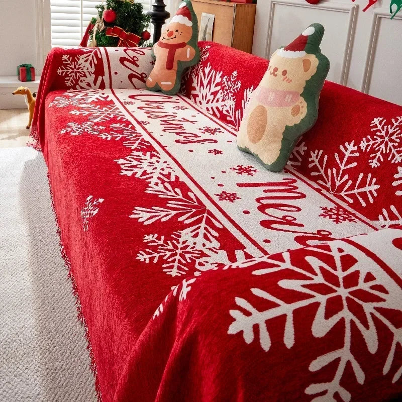 Christmas style covers for sofas