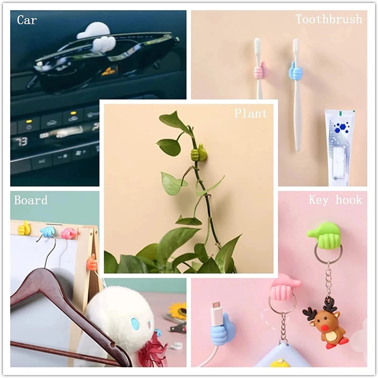 Mini organizer hook