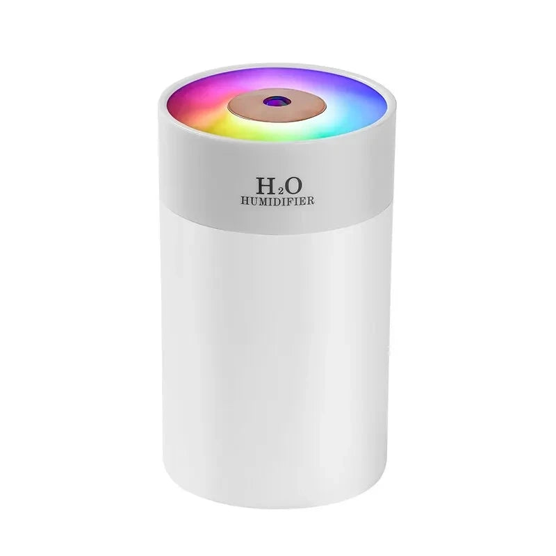 260ML Car Air Humidifier USB Essential Oil Diffuser Home Aroma Humidify Mist Maker LED Night Light Mini Ultrasonic Humidifier
