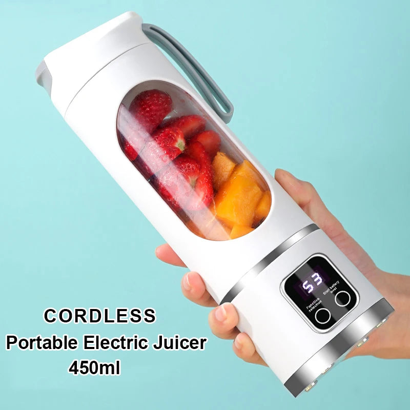 450ml Portable Electric Juicer