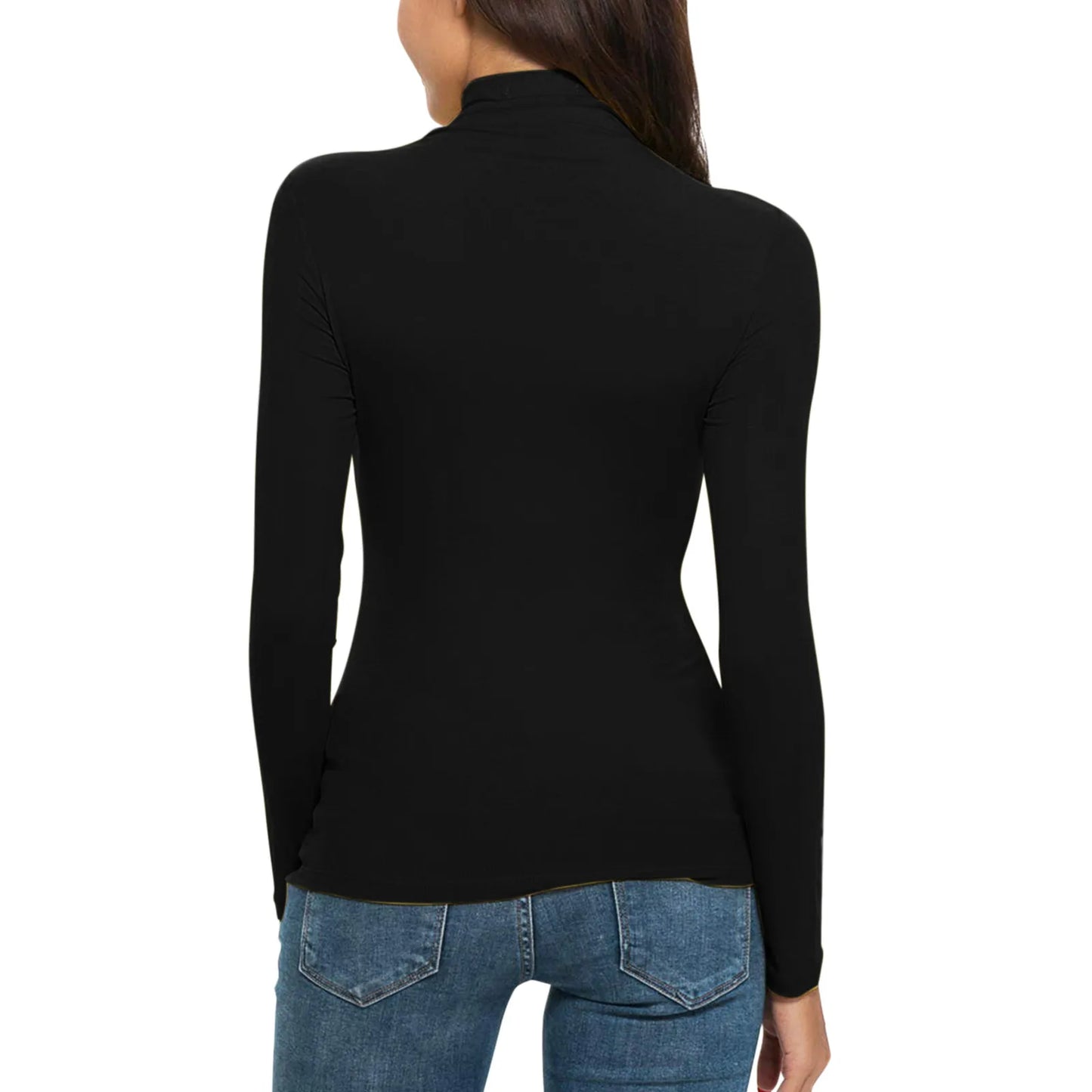 Women's Thermal Shirt with Turtleneck