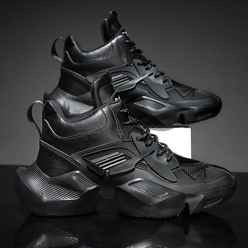 Men's white high top sneakers