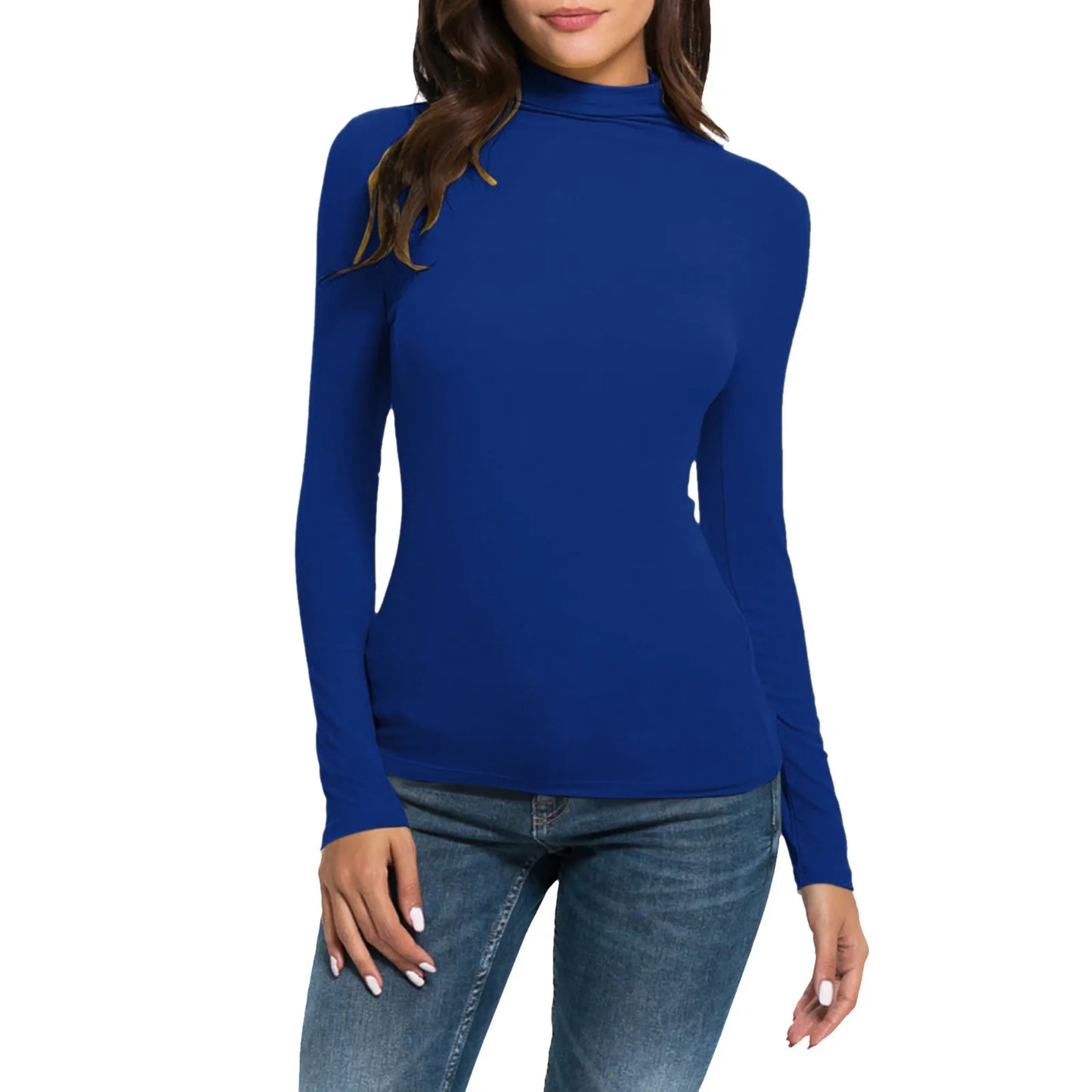 Women's Thermal Shirt with Turtleneck