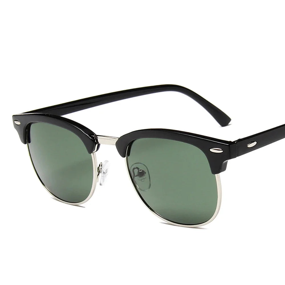 Semi Rimless Sunglasses
