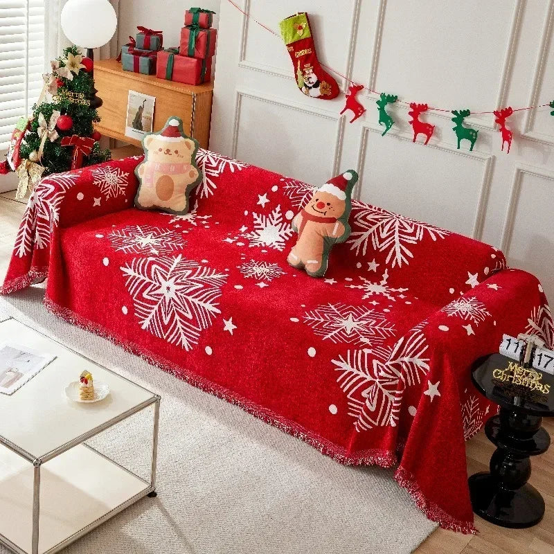Christmas style covers for sofas