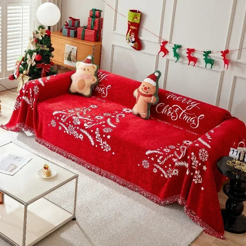 Christmas style covers for sofas