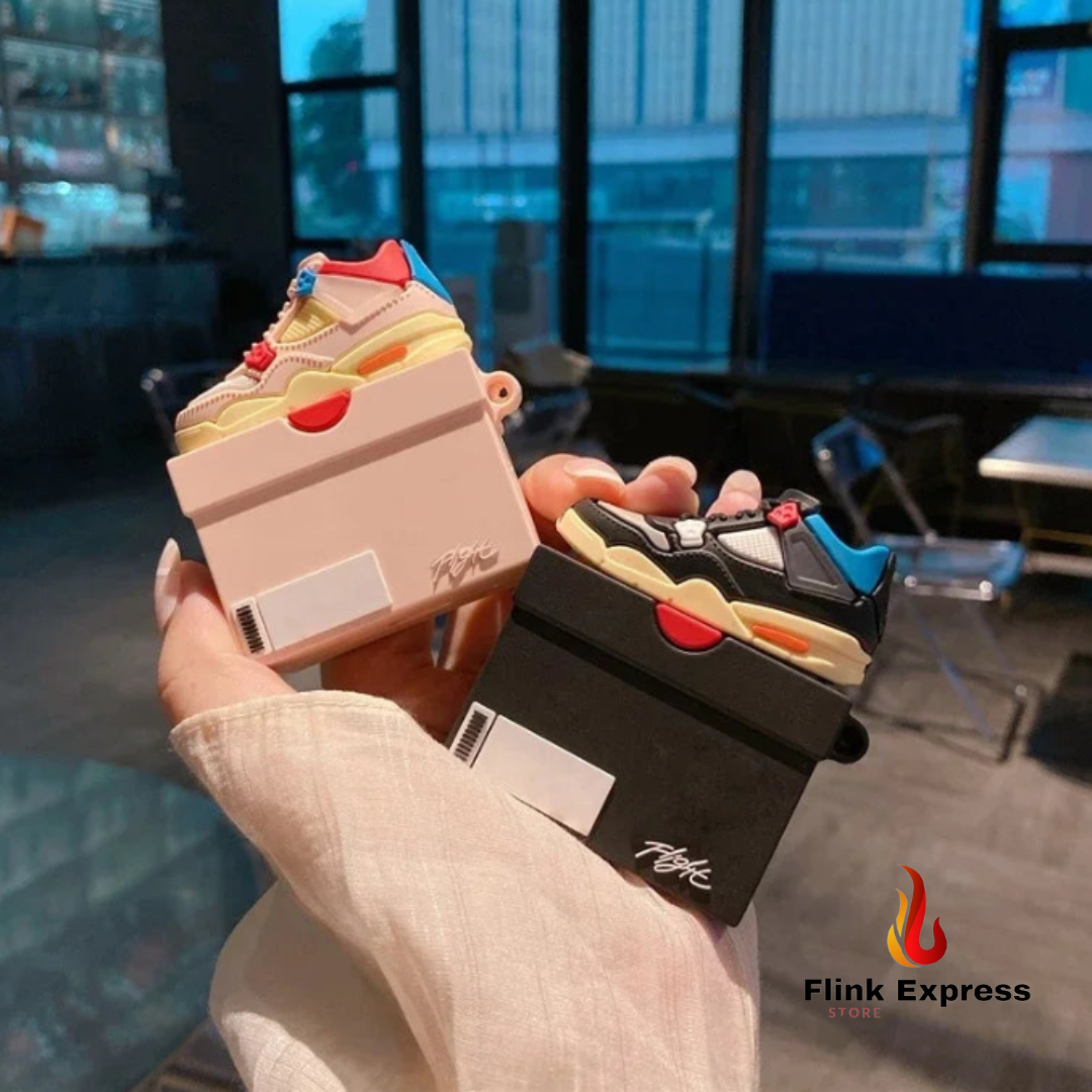 Sneaker-shaped box for headphones