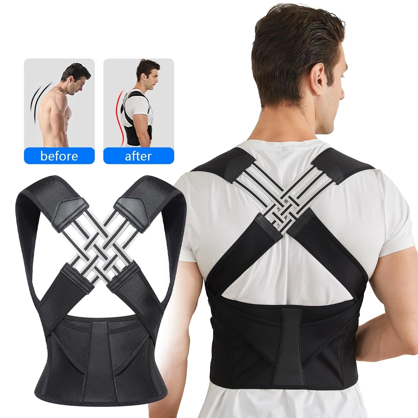 Posture corrector for women and men