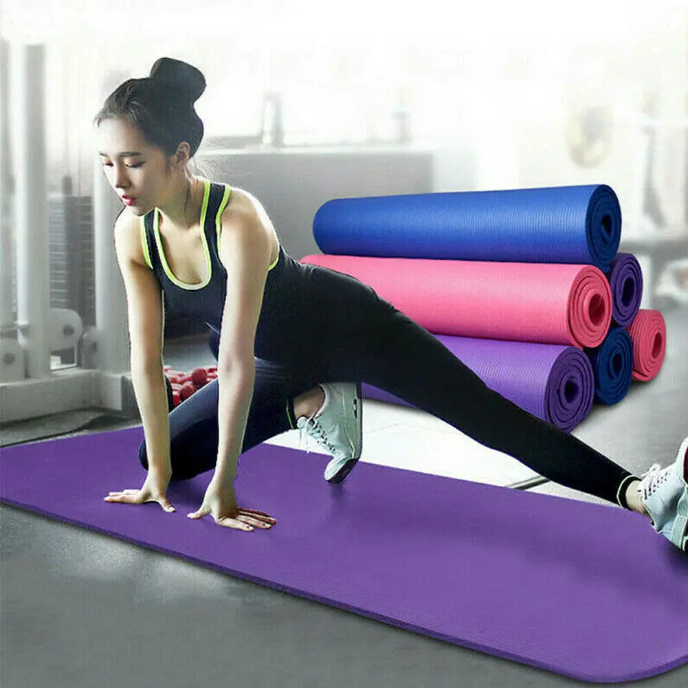 Thick yoga mat