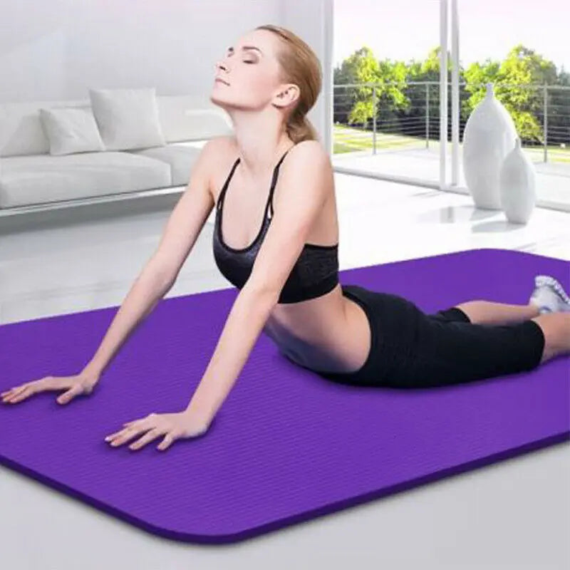 Thick yoga mat